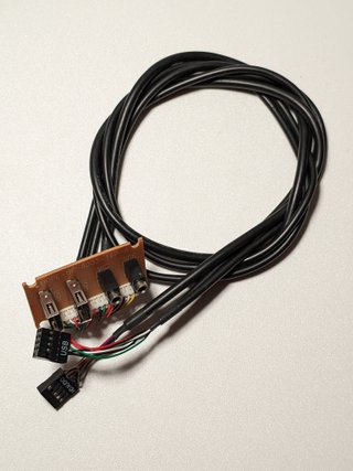 Kit Panel Frontal PC (USB 3.0/2.0, jack, RGB)