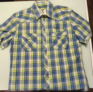 Camisa de cuadros OWK talla L