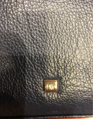 Bolso Clutch Piel y Lana PG