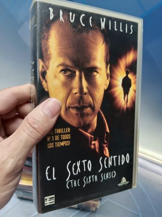 cintas VHS, 10 películas, especial Bruce willis