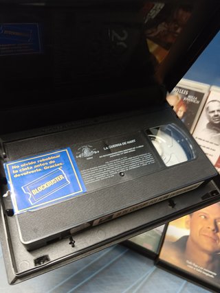 cintas VHS, 10 películas, especial Bruce willis