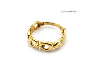 sortija oro 18k con circonita