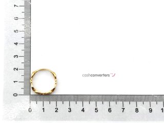 sortija oro 18k con circonita