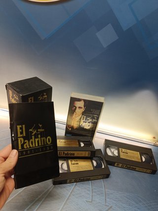 cintas VHS, El padrino la trilogia- Francis Ford Coppola , 1901-1959. Edición especial + El padrino III