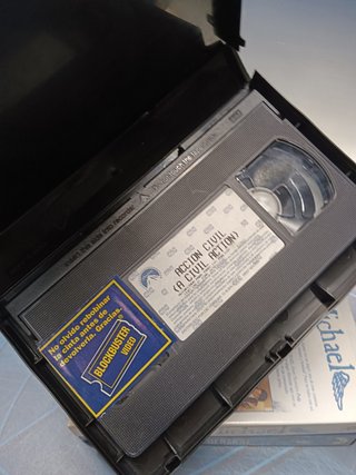 cintas VHS, 4 películas, especial JOHN TRAVOLTA