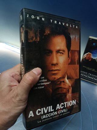cintas VHS, 4 películas, especial JOHN TRAVOLTA