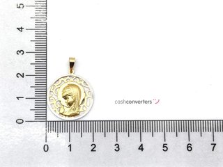 medalla oro 18k
