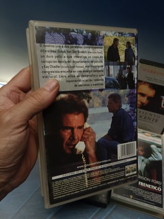 4 películas VHS , especial Harrison Ford