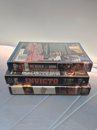 3 películas VHS , especial Wesley Snipes