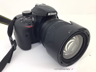 camara digital reflex nikon d3400+18-105mm f/3.5-5.6g ed vr af-s dx