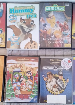 Lote 12 Películas DVD Cine Infantil y Disney