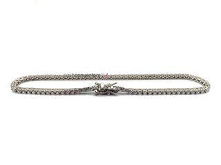 pulsera plata 925mm con piedra con circonita