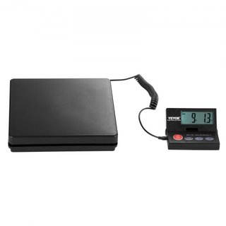 Báscula de Envío Báscula Postal Digital 49.9 kg x 2 g, Paquete AC/DC LCD