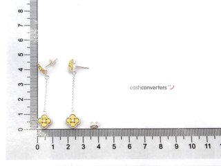 pendientes plata 925mm con circonita