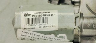 MOTOR LIMPIA TRASERO RENAULT CLIO IV 1.5 DCI 75 F