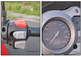 BMW F 650 GS Roja y Plata