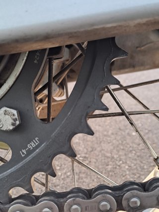 BMW F 650 GS Roja y Plata