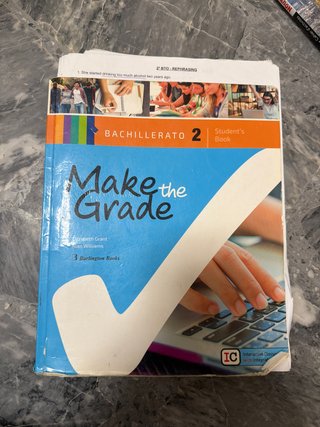 Make the Grade Bachillerato 2, Student's book