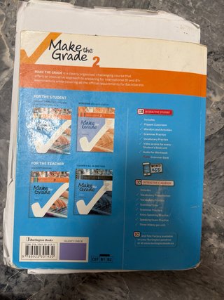 Make the Grade Bachillerato 2, Student's book