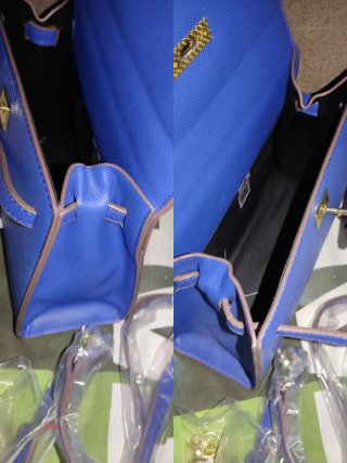 Set de 2 bolsos: azul y negro