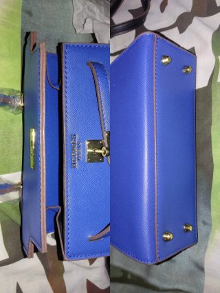 Set de 2 bolsos: azul y negro