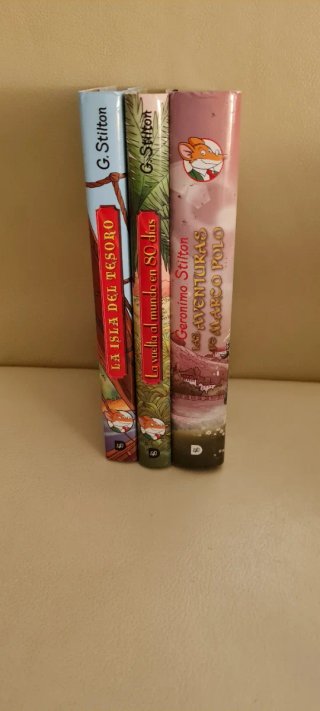 Lote 3 Libros Geronimo Stilton - Clásicos Top