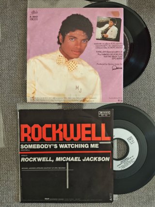 Michael Jackson lote 5 discos single vinilo 45 rpm