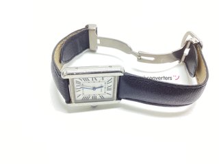 reloj alta gama señora cartier tank