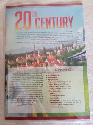 20th Century Jogo de Tabuleiro Rio Grande Games