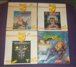Juego de pc retro