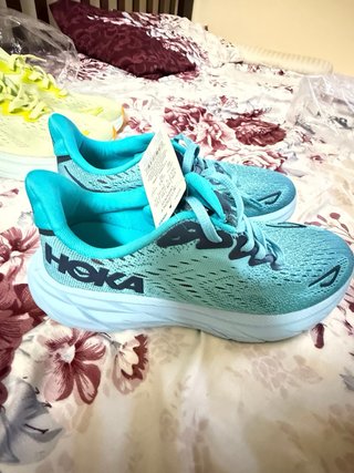 Hoka M Clifton 9 Scarpe da Corsa Blu/Teal