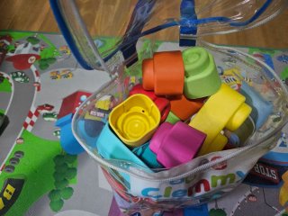 Bloques blanditos Clementoni para bebés