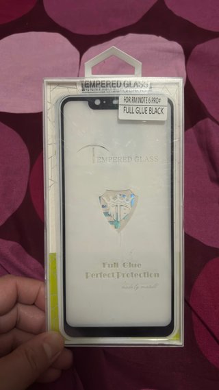 Protector Pantalla Tempered Glass RM Note 6 Pro