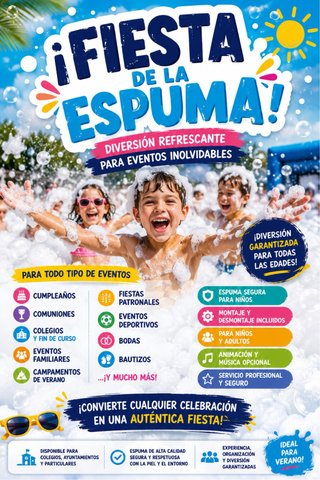 Fiesta de la espuma