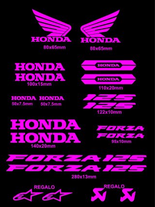 Pegatinas Honda Forza 125