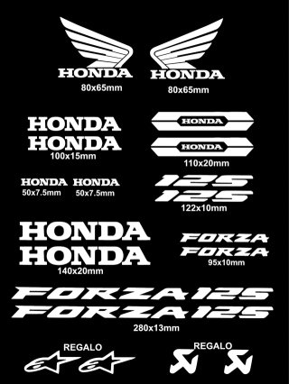 Pegatinas Honda Forza 125