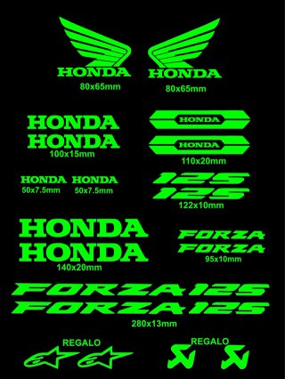 Pegatinas Honda Forza 125