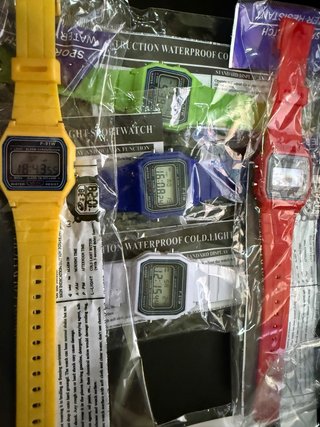 Relojes Estilo Casio F91W (Marca Blanca)