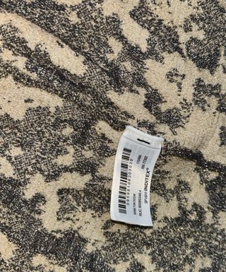Cardigan lungo ZARA laminato oro/nero - Taglia M