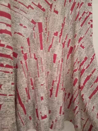Falda estampada mujer