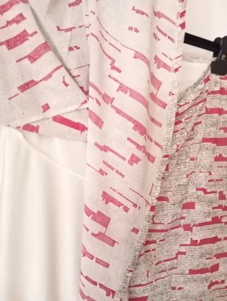Falda estampada mujer