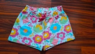 Lote 3 pantalones cortos niña 9 años