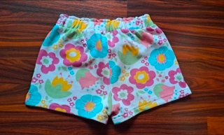 Lote 3 pantalones cortos niña 9 años