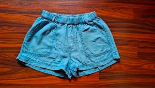 Lote 3 pantalones cortos niña 9 años
