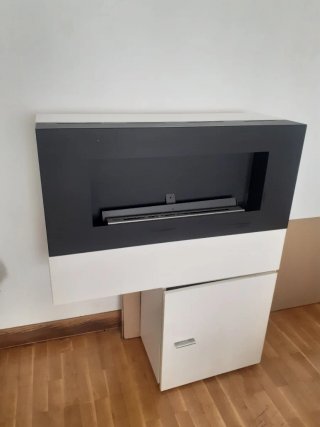 Chimenea Bioetanol Nueva Si n usar solo de adorno