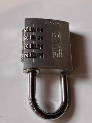 Candado ABUS 145/40 combinación numérica