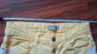 Pantalón corto vaquero teñido 9/10 años