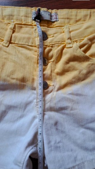 Pantalón corto vaquero teñido 9/10 años