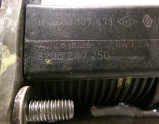 Válvula egr renault 8200247250 modus 1.5 103704