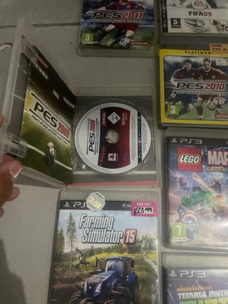 Confezione 12 Giochi PS3: FIFA, PES, LEGO, UFC, TMNT